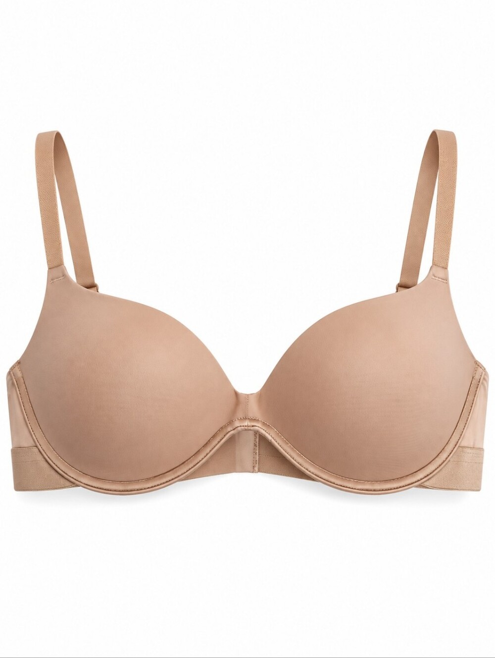 Pepper Zero-G Wirefree Lift Up Bra Size 36A Buff Beige NWT Small Bust Zero Gap